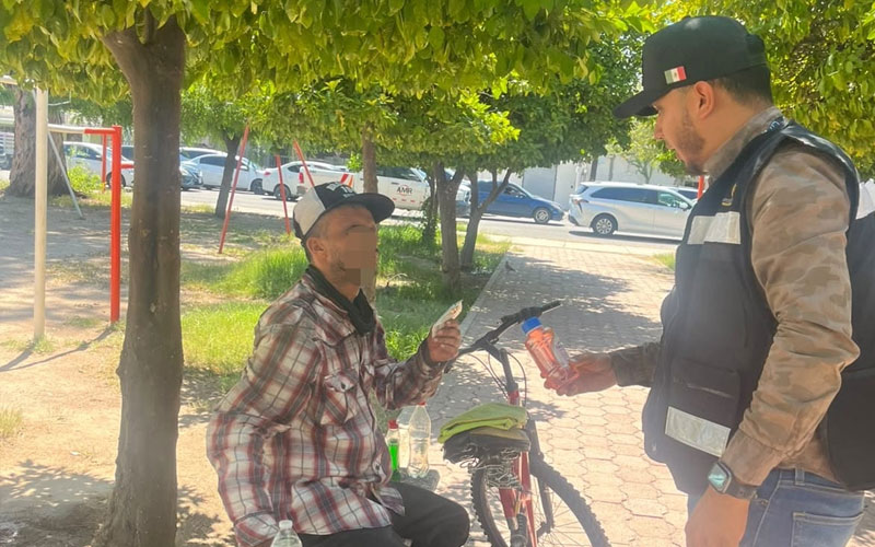 Ayuntamiento de Hermosillo refuerza apoyo ante sensación térmica superior a 45 grados