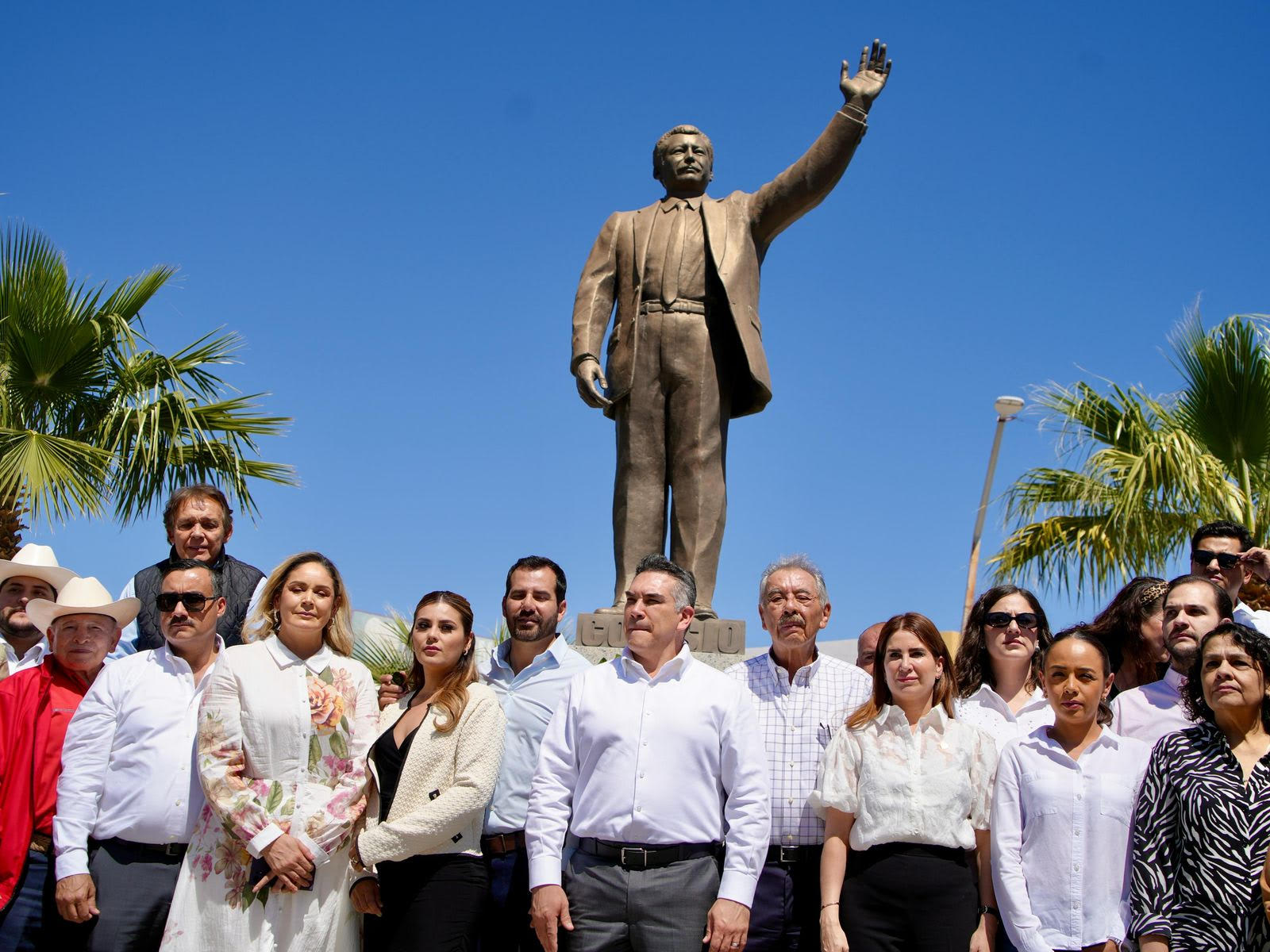 Encabeza Alejandro Moreno en Magdalena de Kino un homenaje a Luis Donaldo Colosio