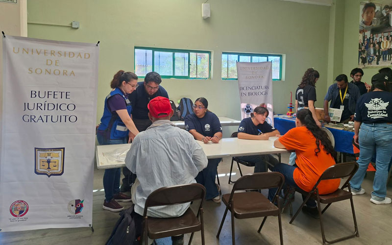 Búhos llevan brigada comunitaria multidisciplinaria a la Costa de Hermosillo