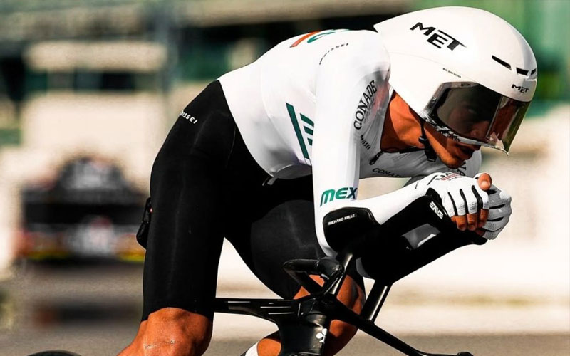 Isaac del Toro termina sexto en la contrarreloj del Mundial de Ciclismo en Montreal