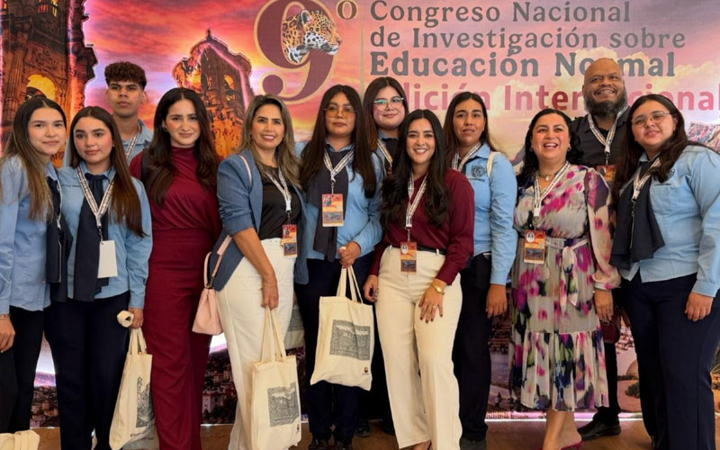 Participan normalistas sonorenses con más de 100 trabajos en congreso nacional de investigación educativa