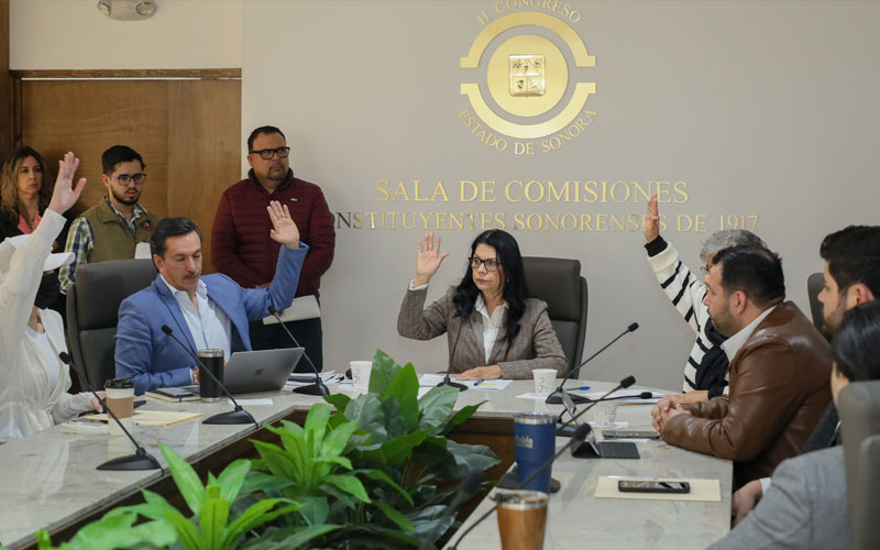 Comisión de Gobernación del Congreso de Sonora aprueba reforma electoral