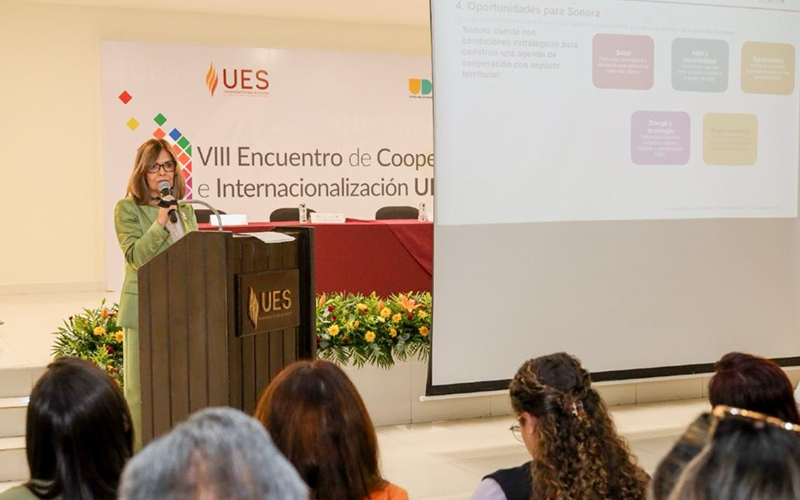 UES Sonora reúne a representantes de 12 países en encuentro de cooperación universitaria