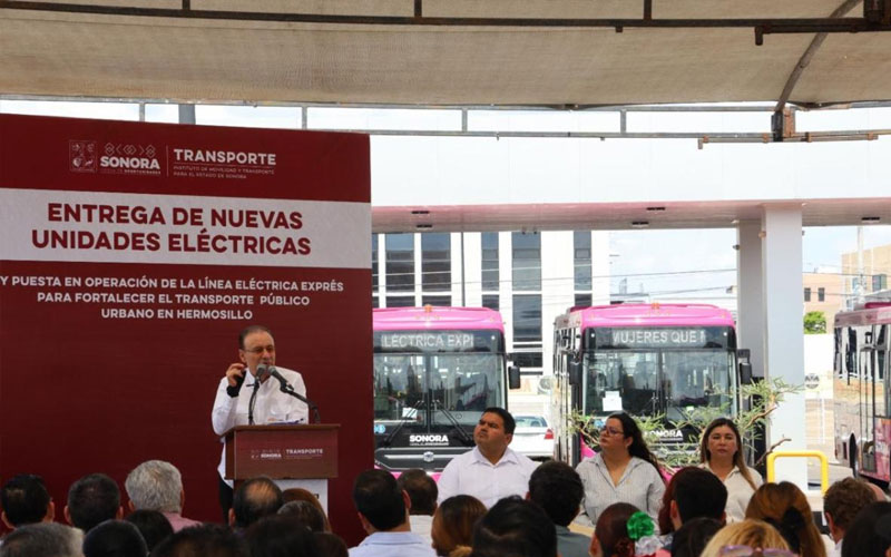  Linea Electrica Expres agilizara traslados entre el norte y centro de Hermosillo