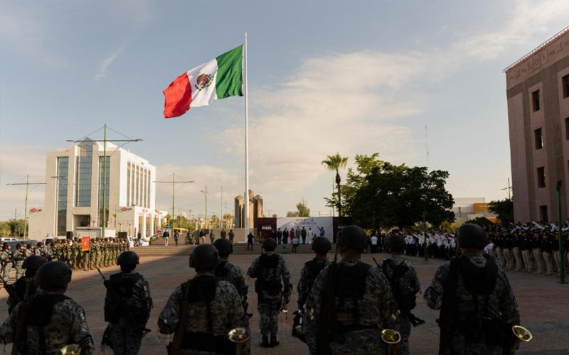 Gobierno de Sonora inicia ceremonias del mes patrio rumbo al 216 aniversario de la Independencia