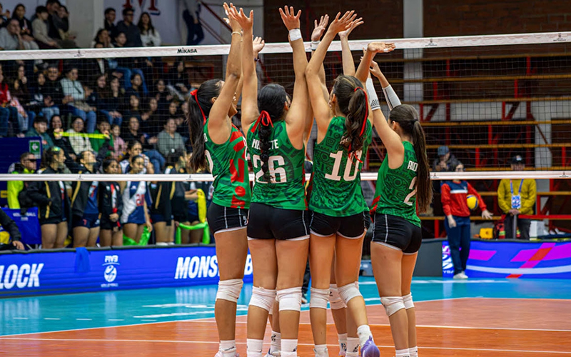 Louanne Negrete aporta en triunfo de México ante Argelia en Mundial U17 de Volibol