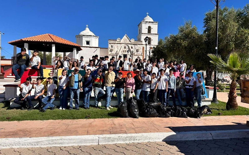Cecyte impulsa jornada de limpieza y conservación en Tubutama