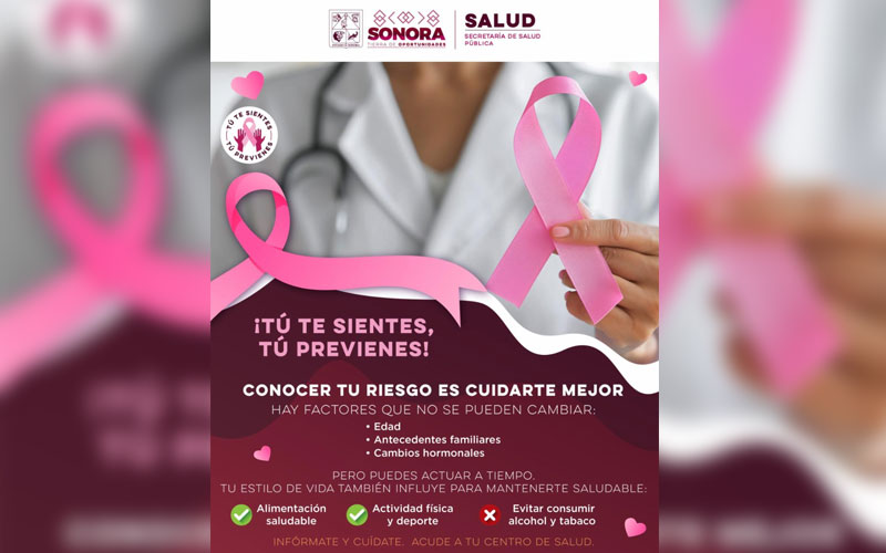 SSP llama a mujeres a mantener revisiones periódicas para detectar oportunamente el cáncer de mama