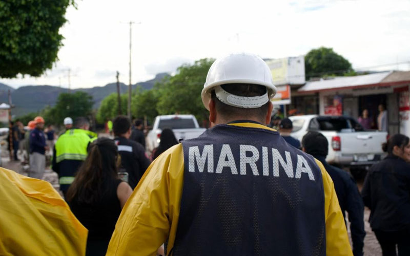 Activan operativo interinstitucional para atender afectaciones por lluvias en Guaymas y Empalme