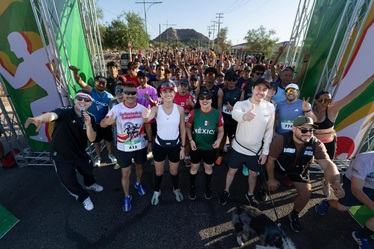 Éxito total en carrera mundialista de Hermosillo