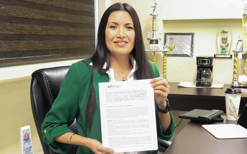 UTSLRC y empresa electrónica firman alianza para impulsar la formación profesional