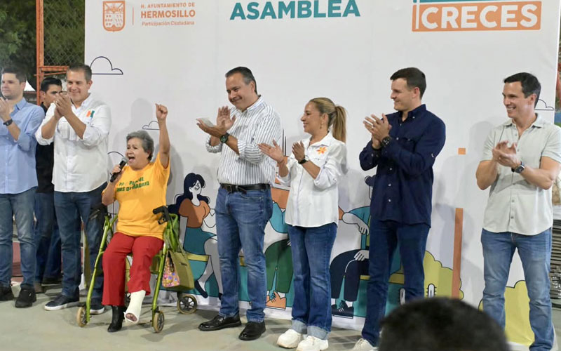 Hermosillenses proponen obras para sus colonias durante asamblea del Presupuesto CRECES 2026