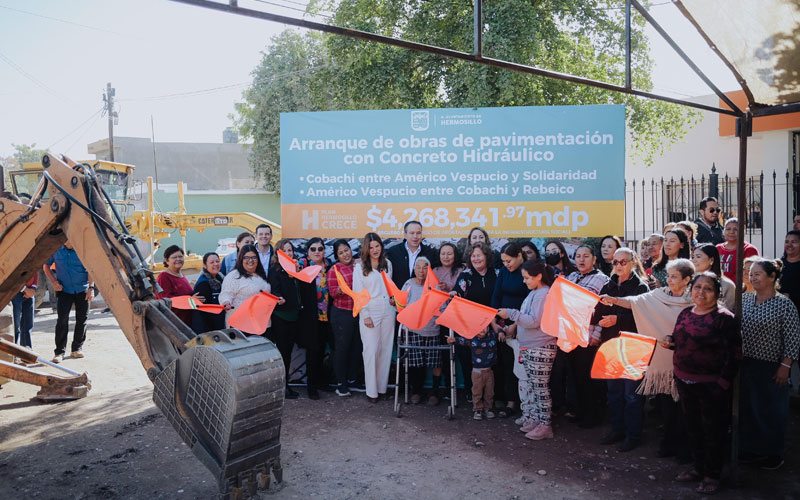 Inicio de obras de pavimentación en la colonia Miguel Hidalgo tras 30 años de espera