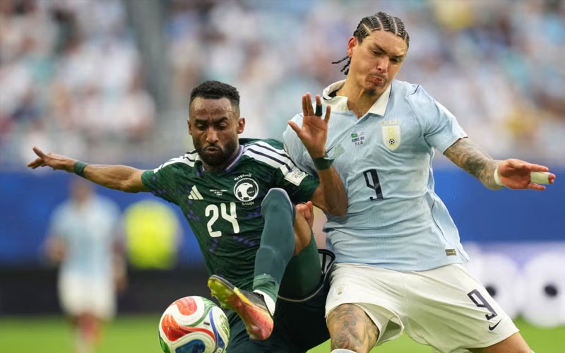Arabia Saudita sorprende a Uruguay y rescata empate en su debut mundialista