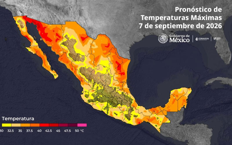 Protección Civil alerta por lluvias de hasta 75 milímetros y tormentas durante esta semana en Sonora