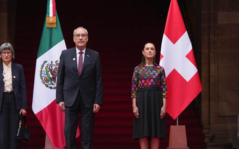 México y Suiza acuerdan fortalecer comercio, inversiones y cooperación bilateral