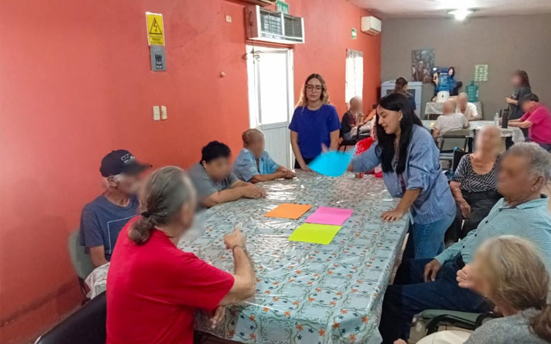 SSPC acerca Jornada Permanente por la Paz a adultos mayores de Villa Paraíso en Hermosillo