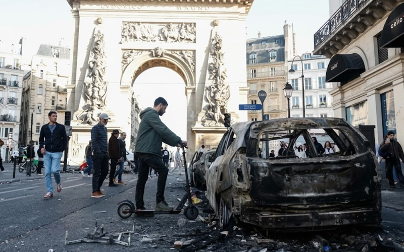 Francia desplegará 70 mil policías y militares ante nuevas protestas; cerrarán museos en París