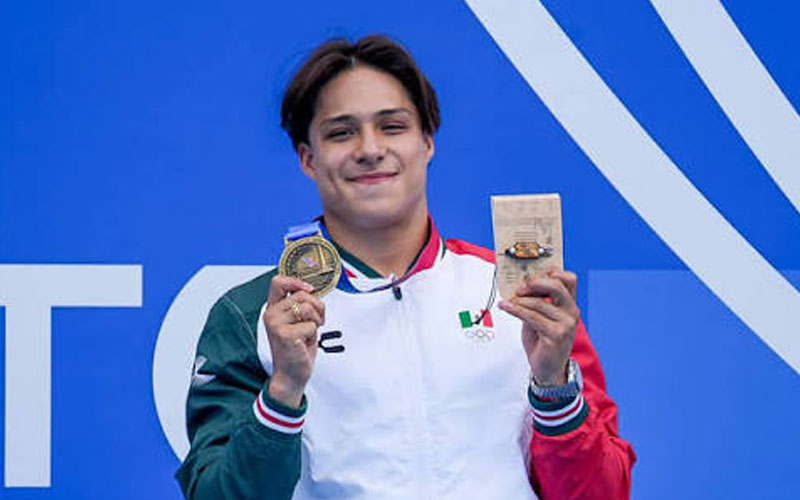 Osmar Olvera cierra con tres oros su participación en Centroamericanos 2026