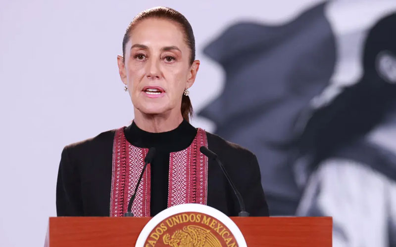 Sheinbaum rechaza cualquier injerencia extranjera y defiende la soberanía de México
