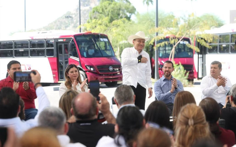 Incorporan 20 nuevos autobuses al transporte urbano de Hermosillo