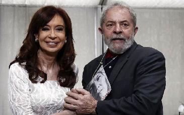 Lula da Silva visita a Cristina Fernández en su prisión domiciliaria