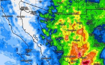Protección Civil Sonora alerta por lluvias, frío intenso y posible nieve este fin de semana