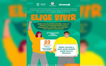 Hermosillo realizará crucero “Elige Vivir” para promover la prevención del suicidio