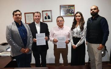 Fortalecen colaboración académica y proyectos sustentables con acuerdo entre CEDES y UTSLRC
