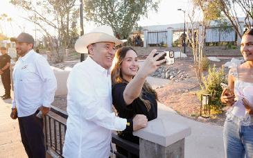 Alfonso Durazo celebra un año de La Sauceda con medio millón de visitantes y nueva inversión