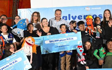 Destacan talento juvenil en “Salvemos el AguaH” con mensaje de conciencia ambiental