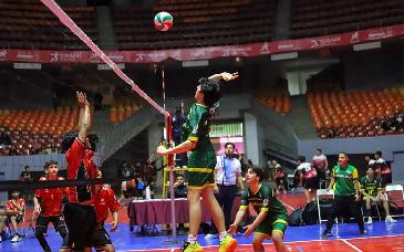 Se coronan ocho campeones en la Olimpiada Estatal de volibol de salón 2026