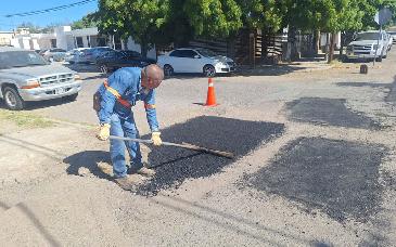 Realizará Ayuntamiento de Hermosillo  jornada de bacheo en sectores Norte y Sur durante esta semana