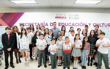 SEC premia a ganadores del Tercer Concurso Estatal “Un Cuento por el Agua en Sonora” 2025
