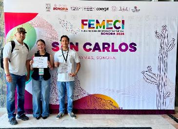 Estudiantes de Cecyte Sonora ganan tercer lugar nacional en la Femeci 2026 con proyecto ganadero