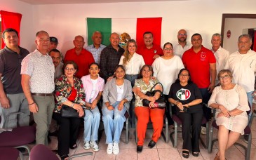 Inician Lupita Soto y Onésimo Aguilera gira por el norte en campaña interna del PRI Sonora