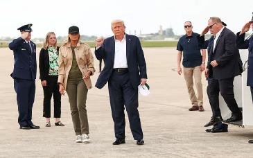 Trump llega a Texas para evaluar daños tras inundaciones en Kerrville