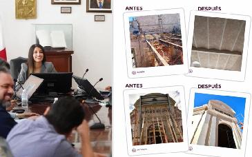 Avanza rehabilitación del Mercado Municipal No. 1 con apoyo de autoridades y locatarios