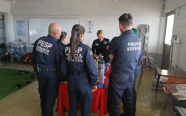 Paramédicos de la PESP brindan hasta 15 apoyos semanales en emergencias
