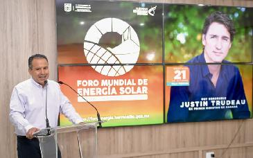 Justin Trudeau participará en Foro Mundial de Energía Solar en Hermosillo