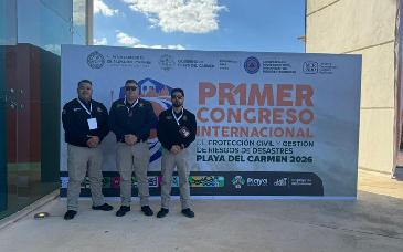 Fortalecen gestión de riesgos en foro internacional en Quintana Roo