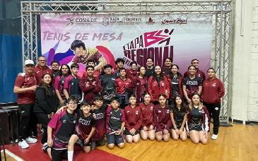 Tenis de mesa sonorense logra nueve plazas para la Olimpiada Nacional