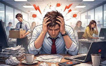 Tu estrés está costando dinero: cómo el agotamiento del jefe aumenta la rotación de personal
