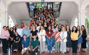 Brinda Unison bienvenida a estudiantes del Programa Interinstitucional Delfín 2025