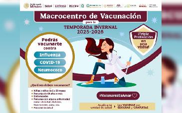 Invita Salud Sonora a arranque de Macrocentro de Vacunación para Temporada Invernal
