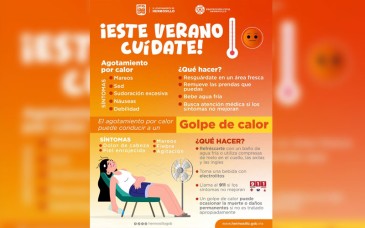 Hermosillo activará operativo de hidratación ante pronóstico de calor de hasta 45 grados