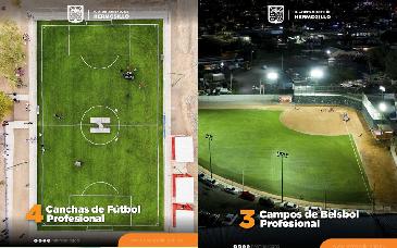 Construcción del Cárcamo Norte ampliará espacios deportivos en Hermosillo