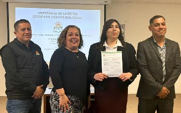 Egresada de Unisierra comprueba la presencia de compuesto clave en guamúchil para tratar la diabetes