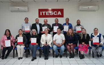 Docentes de Itesca reciben basificaciones y reconocimientos por su trayectoria y compromiso académico