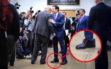 Los “zapatos de Trump” desatan burlas en Washington